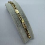 ALTIN KAPLAMA TAŞLI ÖRGÜ BİLEKLİK AKBLKLK09