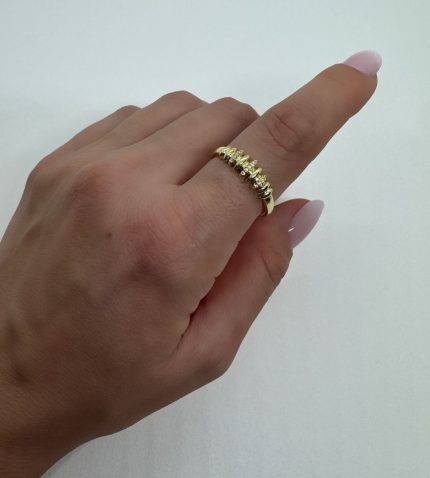 ÇİZGİ DETAYLI YÜZÜK