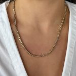 DÜZ SIK ZİNCİR KOLYE AKKLYE08