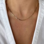 İNCE ATAÇ MODEL ZİNCİR KOLYE AKKLYE16