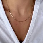 İNCE ÇITIR İTALYAN ZİNCİR KOLYE AKKLYE24