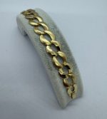 ALTIN KAPLAMA BOMBE HALKALI BİLEKLİK AKBLKLK17