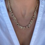 RENKLİ TAŞLI DİŞLİ KOLYE AKKLYE13