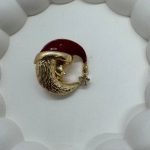 ŞAPKALI NOEL AY BROŞ BRS38