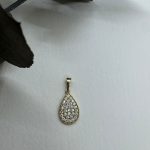 TAŞLI DAMLA KOLYE UCU