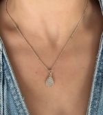 TAŞLI DAMLA KOLYE UCU - Görsel 2