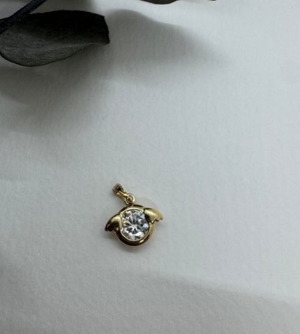 TAŞLI KANAT KOLYE UCU