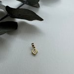 TAŞLI KÜP KOLYE UCU