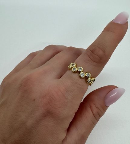 TAŞLI YUVARLAK YÜZÜK