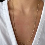 UZUN TOPLU İTALYAN ZİNCİR KOLYE AKKLYE25