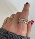 İKİ SIRA KALIN YÜZÜK