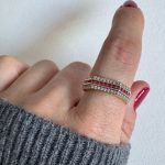 PEMBE TAŞLI TAMTUR YÜZÜK