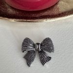 SİYAH TAŞLI KURDELA BROS AKBRS10017