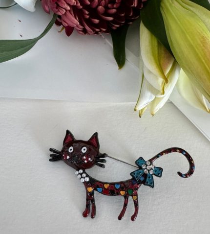 SÜSLÜ KEDİ BROŞ