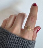 TAŞLI İNCE ÇİVİ YÜZÜK