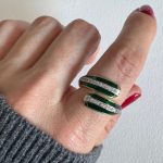 YEŞİL TAŞLI DÖNEN YÜZÜK