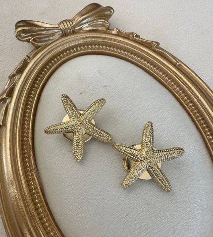 DENİZ YILDIZI DÜĞME BROŞ AKDGMBRS30