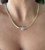 ELMAS MÖNTUR KOLYE AKKLYE10 - Görsel 2