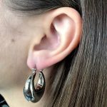 GÜMÜŞ KÜÇÜK BOY KALIN HALKA KÜPE AKKPE047