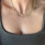 KISA SAÇAKLI KOLYE AKKLYE13