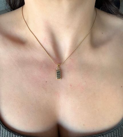 KÜÇÜK KULÇE ALTIN KOLYE AKKLYE16