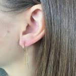 SALLANTI ZİNCİR KÜPE AKKPE049