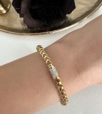 SİLİNDİR TAŞLI BİLEKLİK AKBLKLK2027 - Görsel 2