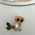 TAŞLI BAYKUŞ BROŞ AKBRS20028