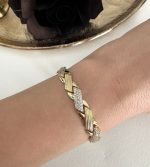 X TAŞLI BİLEKLİK AKBLKLK2030 - Görsel 2